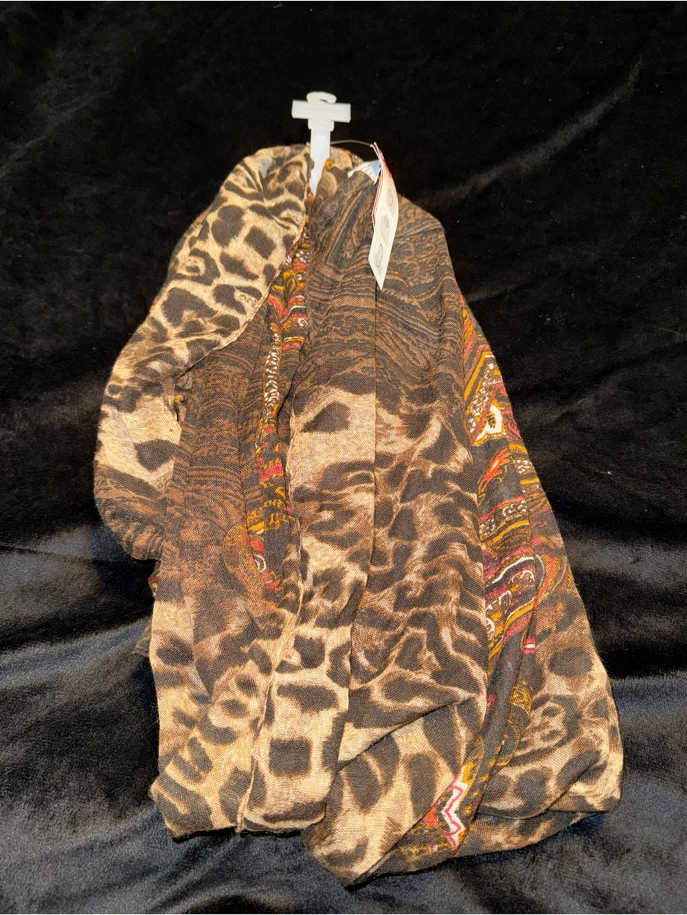 Leopard Print Scarf